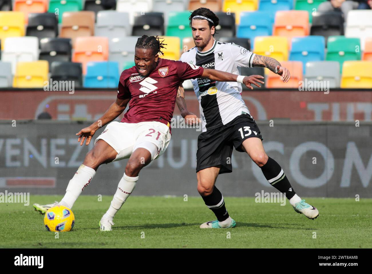 Udine, Italia. 16th Mar, 2024. Foto Andrea Bressanutti/LaPresse 16