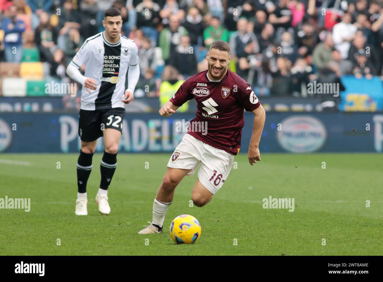 Udine, Italia. 16th Mar, 2024. Foto Andrea Bressanutti/LaPresse 16