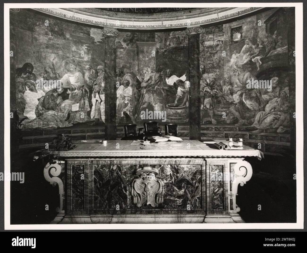 Lazio Roma Rome S. Maria in Domnica5. Hutzel, Max 1960-1990 Exterior ...