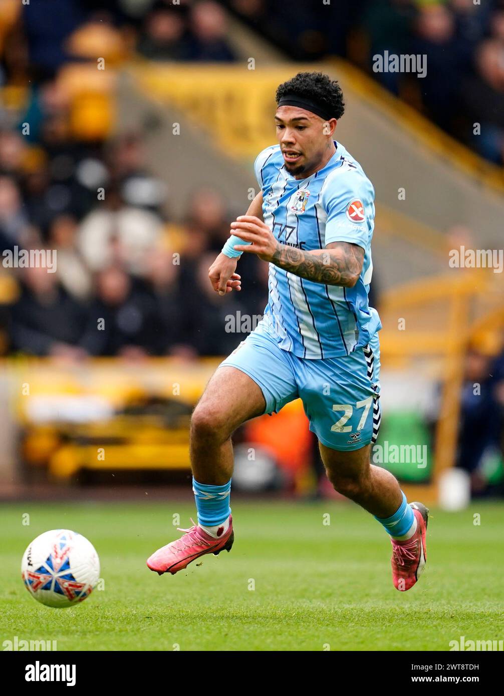 Coventry City's Milan van Ewijk during the Emirates FA Cup quarter ...