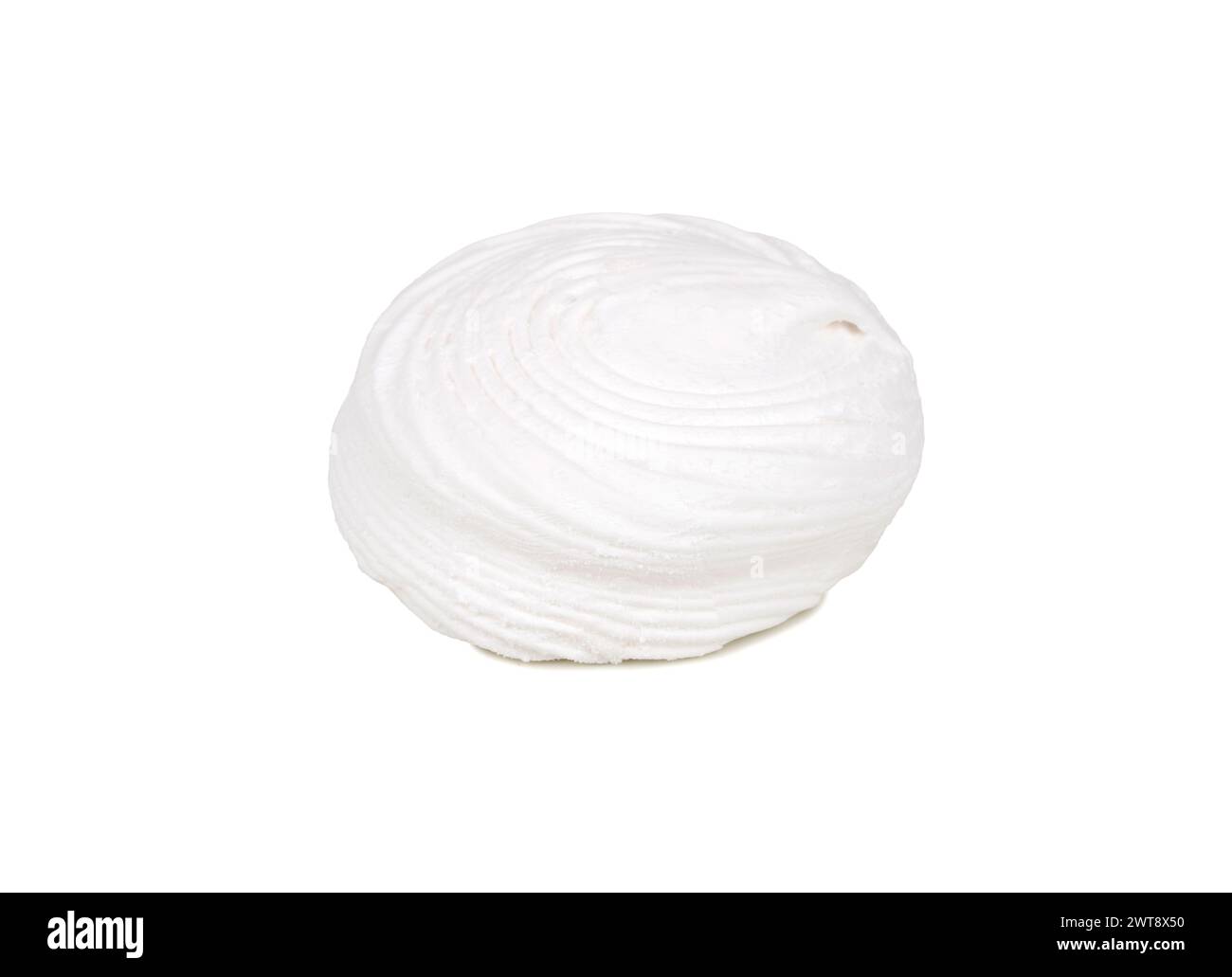 Light big marshmallow isolated on white background Stock Photo - Alamy