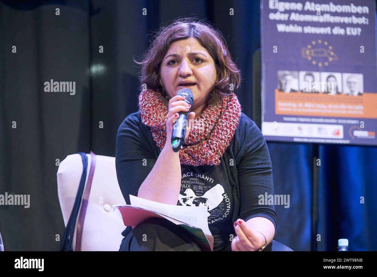 Düsseldorf 16.03.2024 Özlem Aliv Demirel Die Linke 