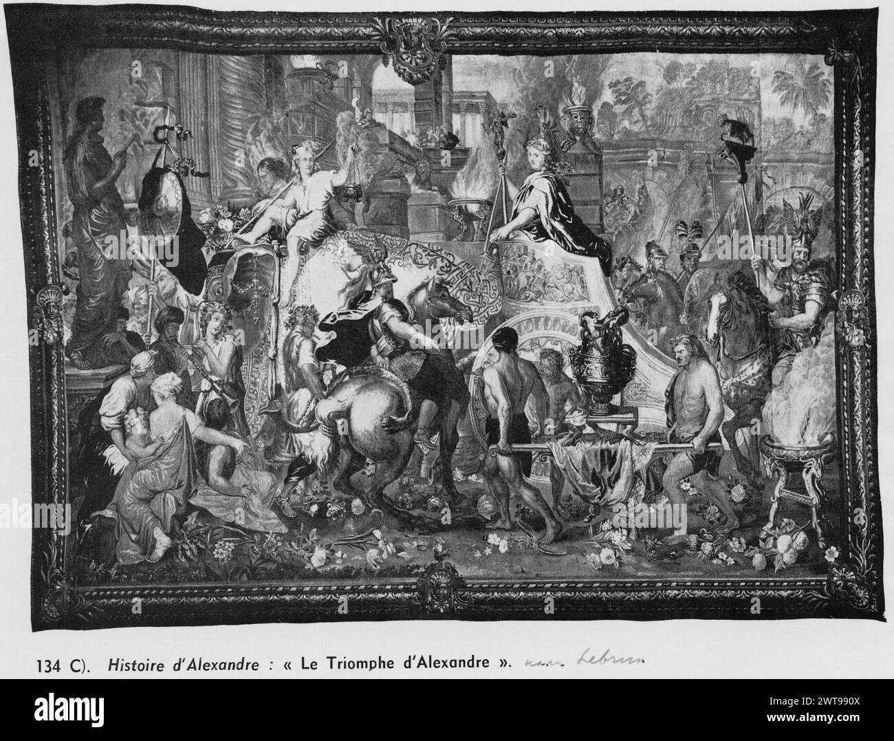 フランス アンティーク 挿絵 1670 1690 Black and White Stock Photos & Images - Alamy