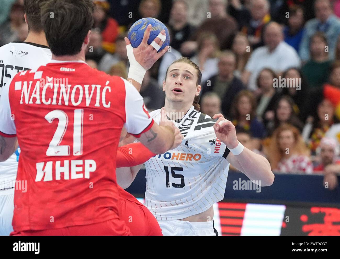 Hanover, Germany. 16th Mar, 2024. Handball Olympic Qualification