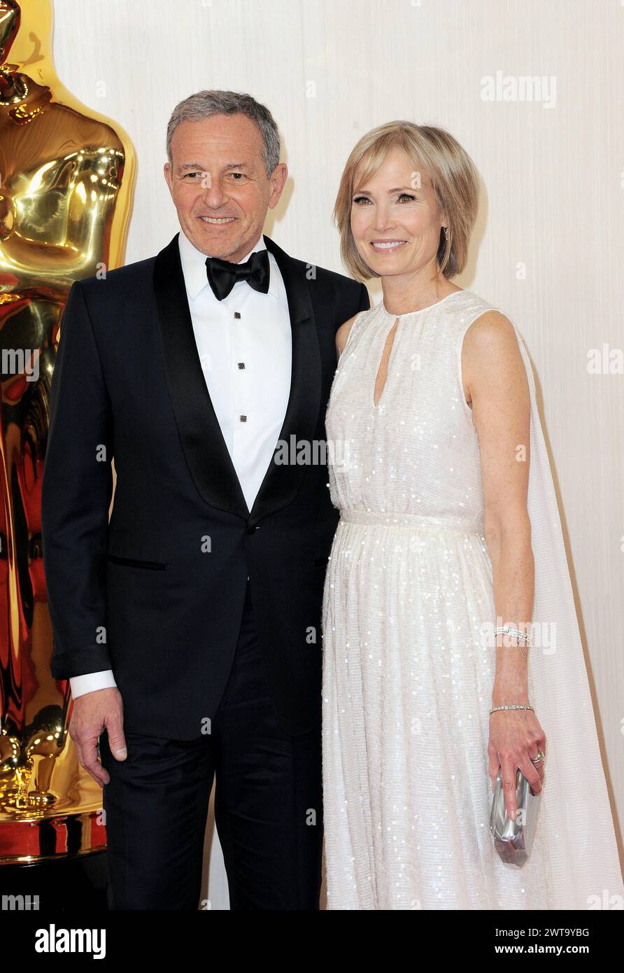 Bob Iger and Willow Bay at the 96th Annual Academy Awards held at the Dolby Theater in Hollywood, USA on March 10, 2024. Stock Photo