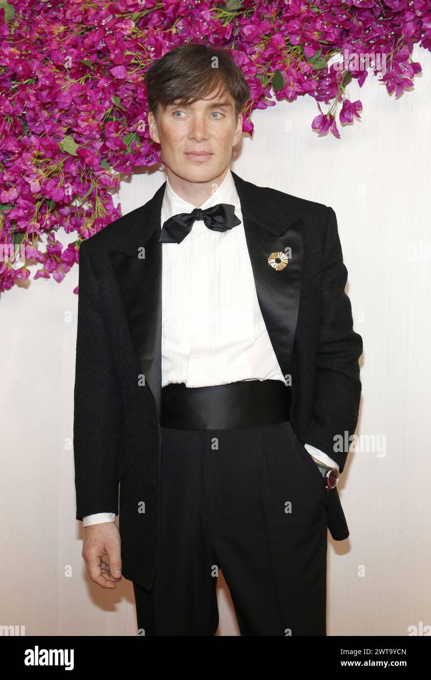 Cillian Murphy at the 6th Annual Academy Awards held at the Dolby Theater in Hollywood, USA on March 10, 2024. Stock Photo