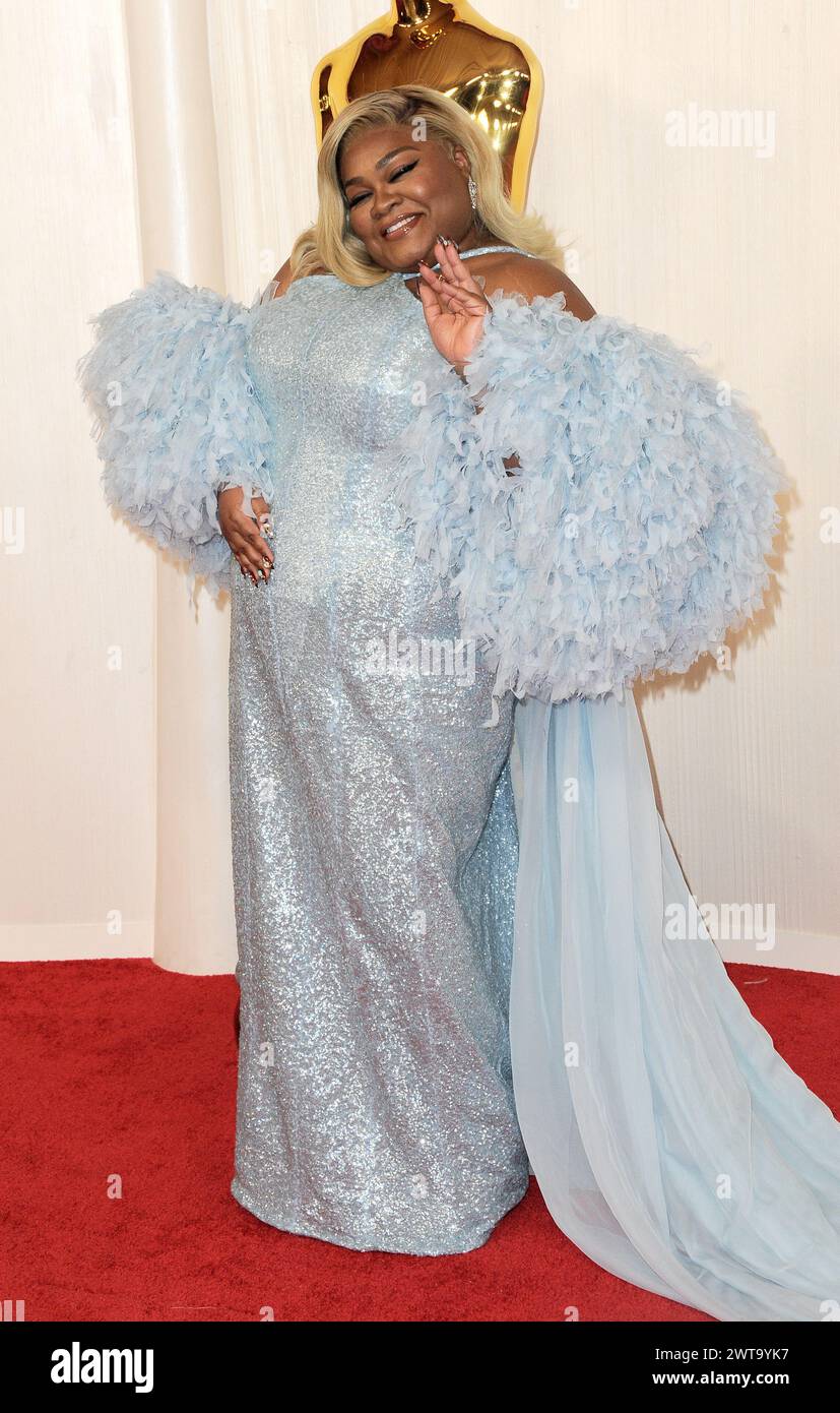 Da'Vine Joy Randolph at the 96th Annual Academy Awards held at the Dolby Theater in Hollywood, USA on March 10, 2024. Stock Photo