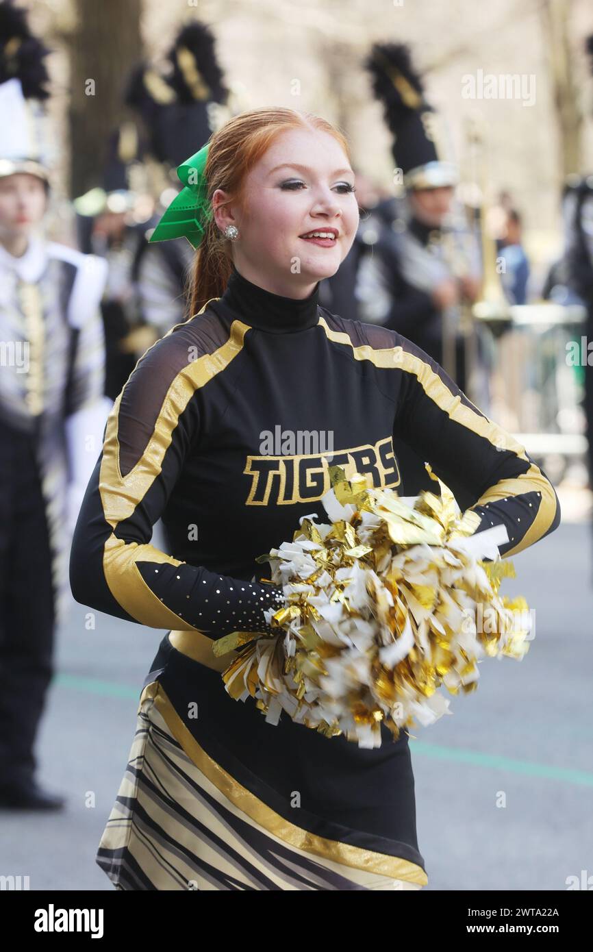 New York, United States. 16th Mar, 2024. North Allegheny High School