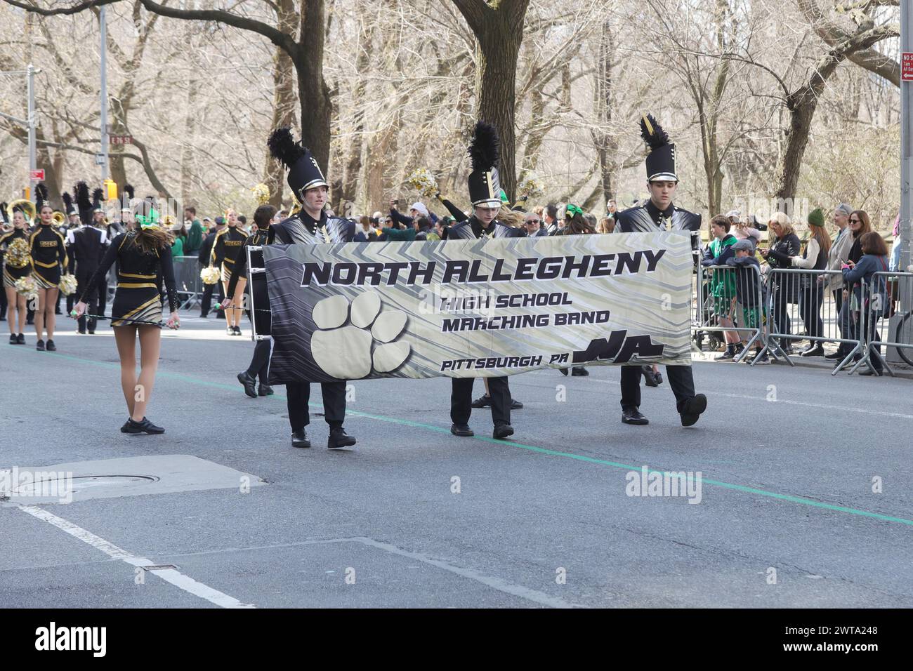 New York, United States. 16th Mar, 2024. North Allegheny High School