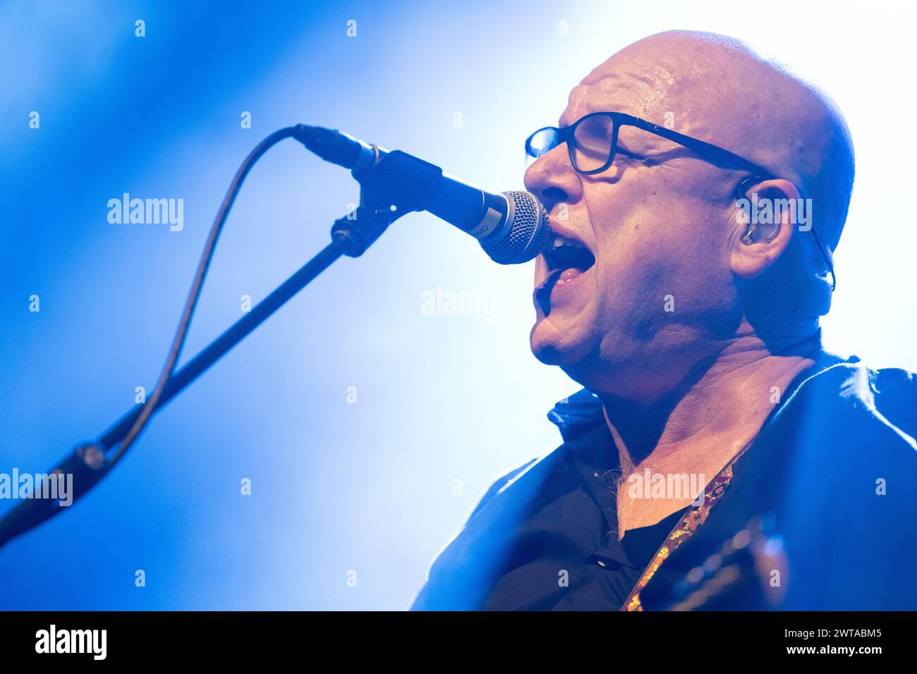 London, UK. 16th Mar, 2024. Black Francis of Pixies In concert at O2 Kentish Town, London. Credit: John Barry/Alamy Live News Stock Photo