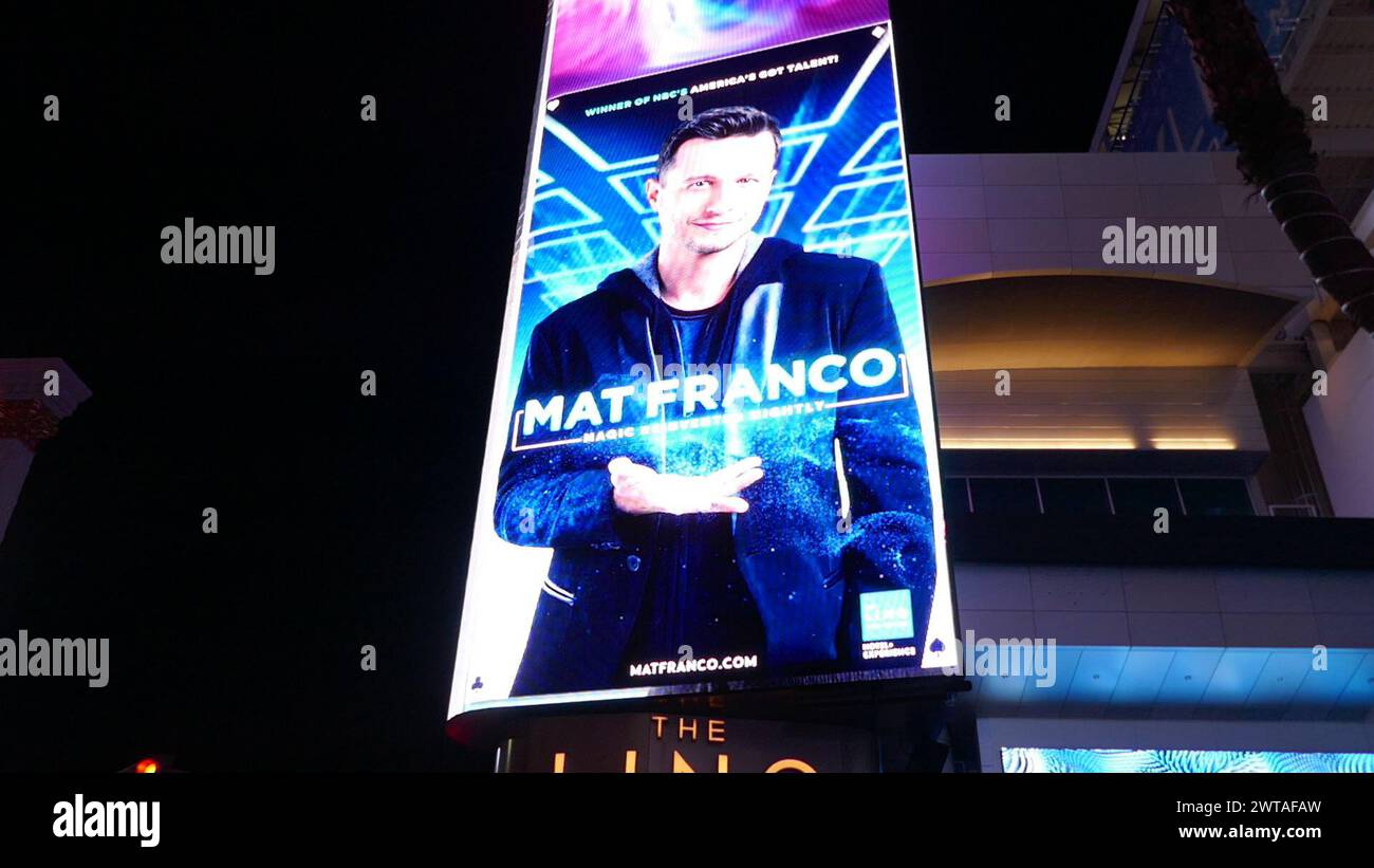 Carte à Jouer Autographiée Par Mat Franco - Magicien Du Linq Hotel Las Vegas - Objet De Collection