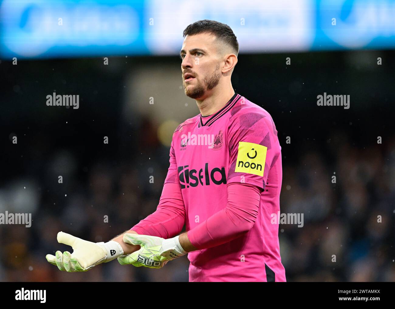 Martin Dúbravka of Newcastle United, during the Emirates FA Cup Quarter