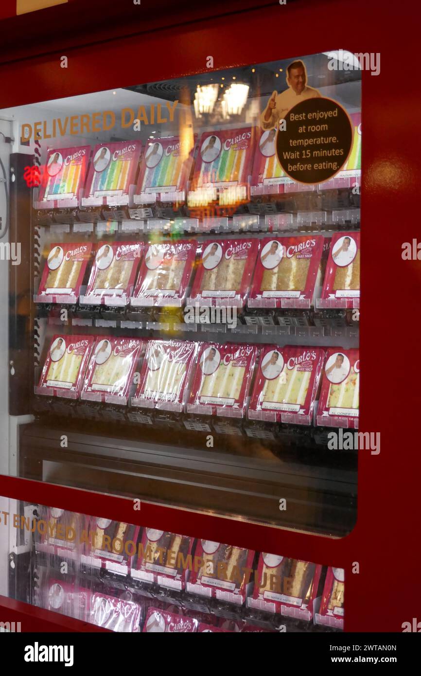 Las Vegas, Nevada, USA 7th March 2024 CarloÕs Hoboken Bake Shop Vending