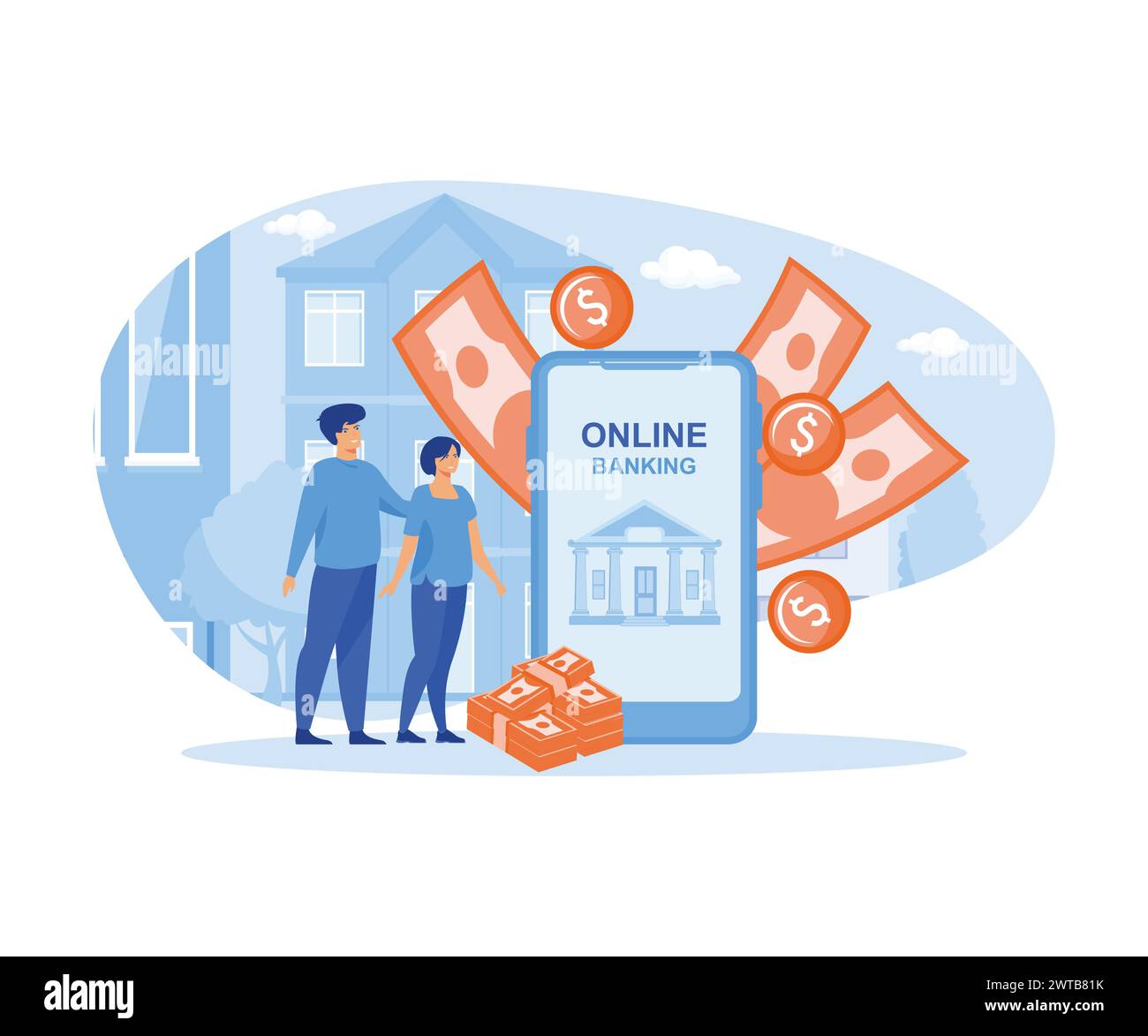 Sending using Stock Vector Images Alamy