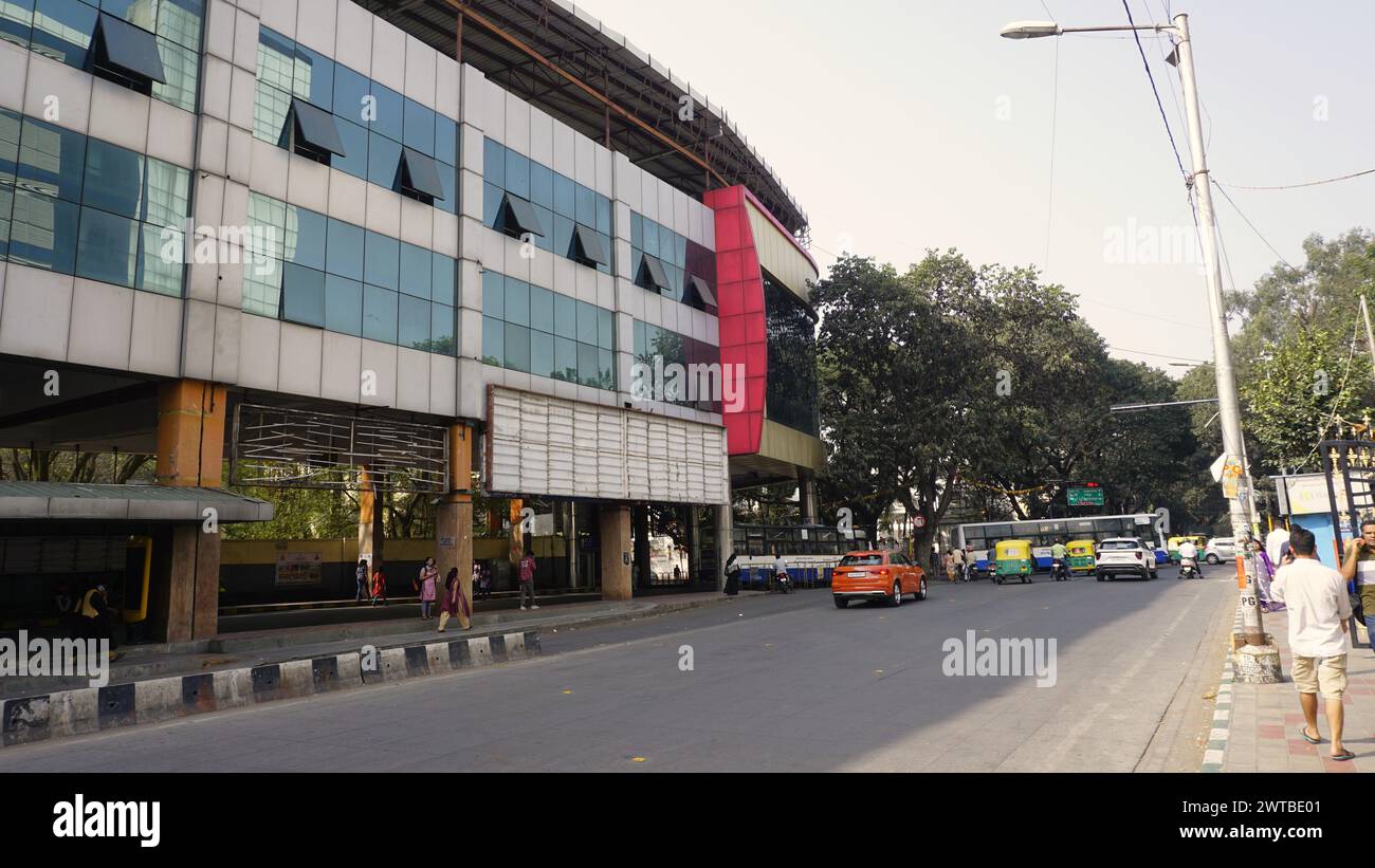 Bangalore, India January 16 2024 Exterior View of Jayanagar 4th
