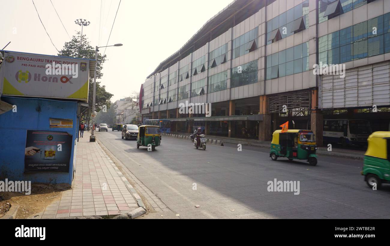 Bangalore, India January 16 2024 Exterior View of Jayanagar 4th