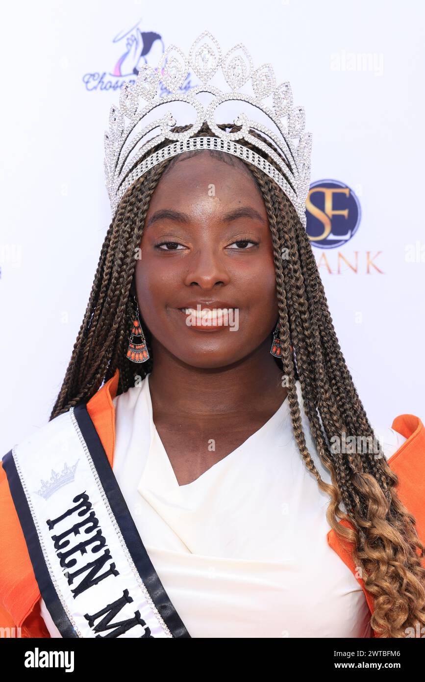 Los Angeles, California, USA. 9th March, 2024. attending the Prom Expo Unlimited Honors Tiffany Haddish’s She Ready Foundation at the Earvin 'Magic' Johnson Park & Community Event Center in Los Angeles, California.  Credit: Sheri Determan Stock Photo