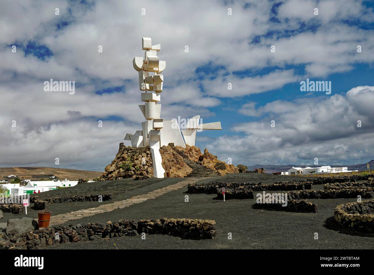 Fertility Monument, Monumento al Campesino, by the artist Cesar Manrique, municipality of San Bartolome, Lanzarote, Canary Islands, Canary Islands Stock Photo