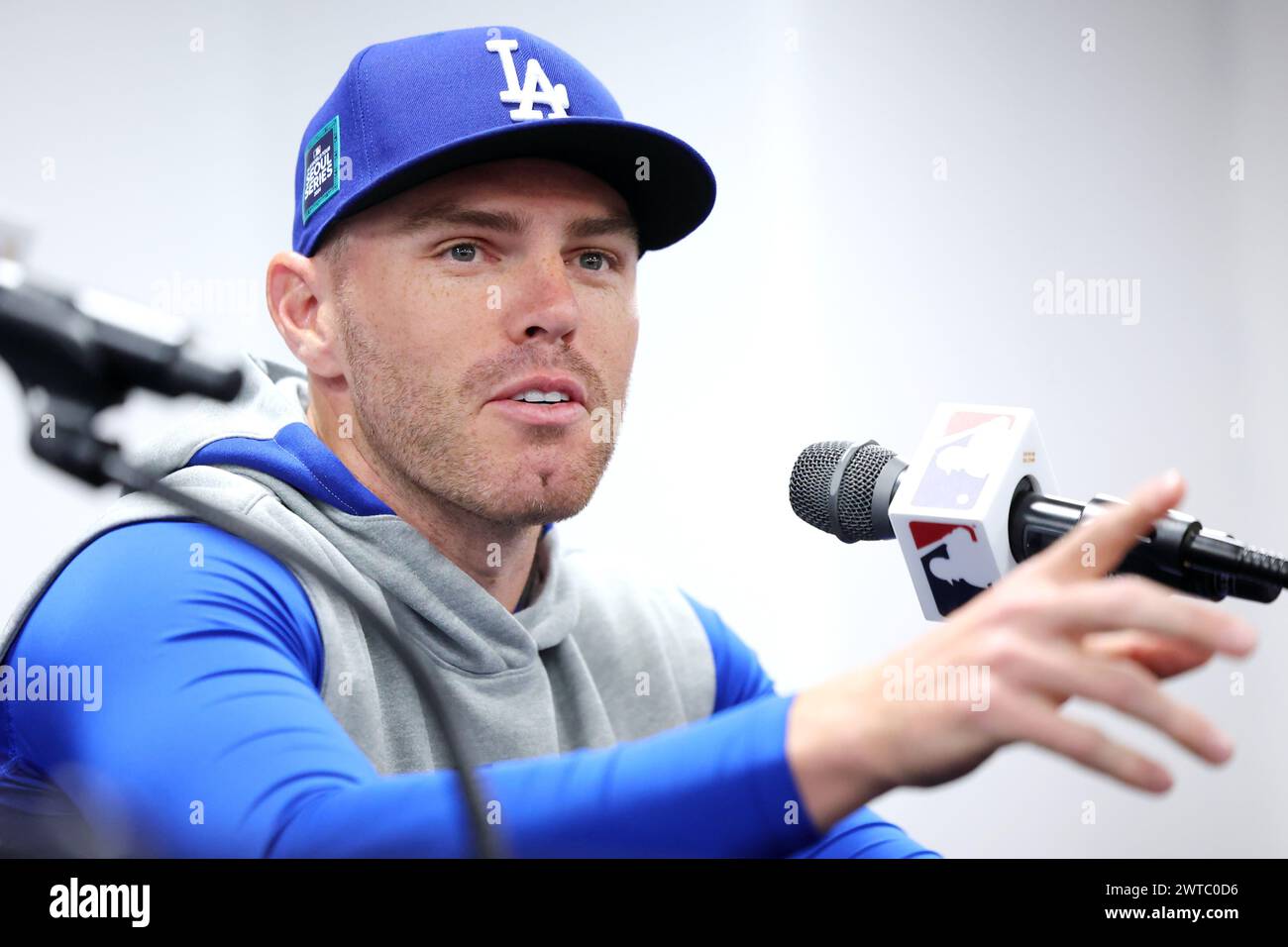 Gocheok Sky Dome, Seoul, South Korea. 16th Mar, 2024. Freddie Freeman