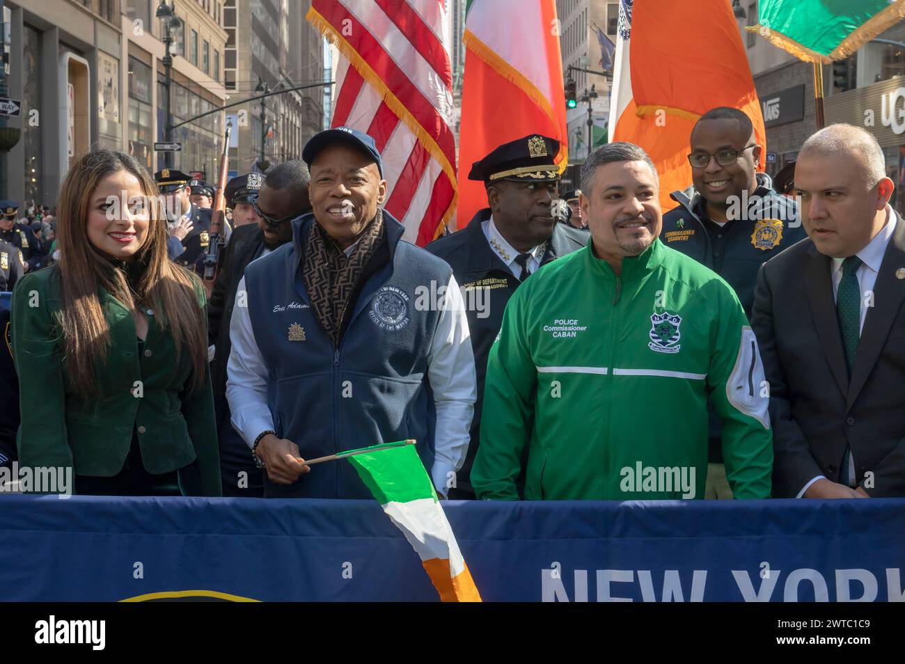 New York, United States. 16th Mar, 2024. (L-R) New York City Assembly ...