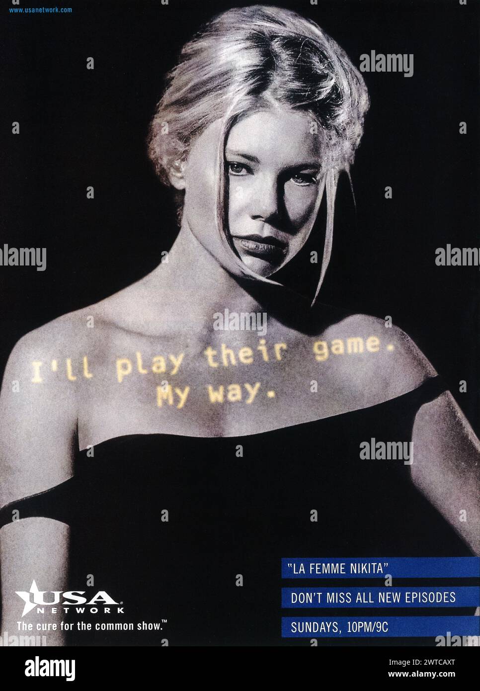 La femme nikita hi-res stock photography and images - Alamy, image size:966x1390