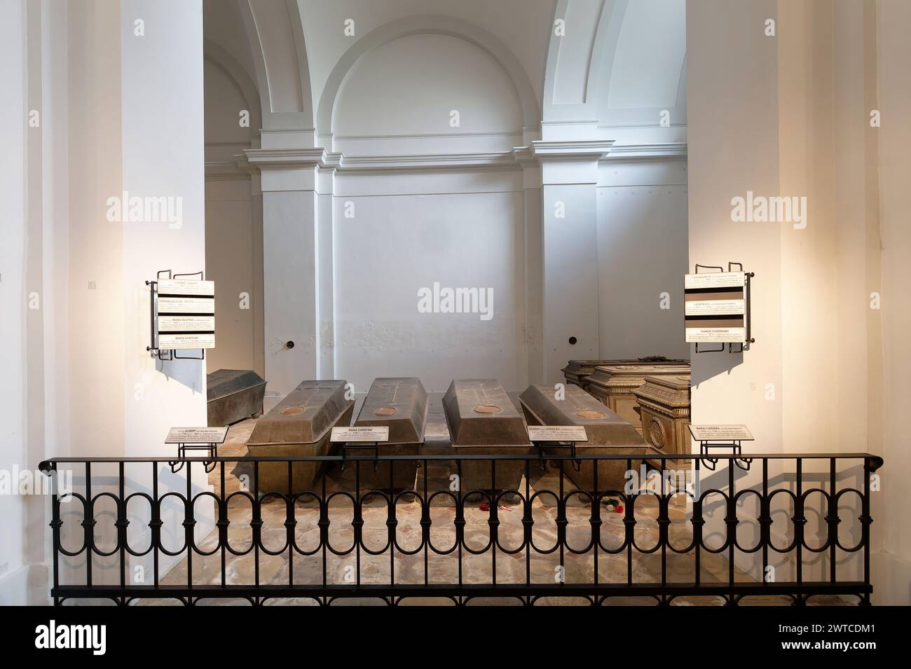 Vienna, Austria. Capuchin Crypt - The burial site of the Habsburgs in ...