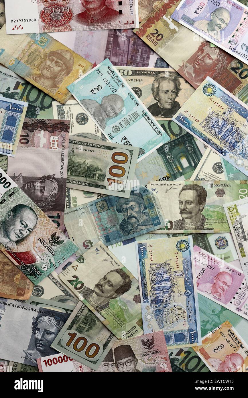 Banknotes china india british hi-res stock photography and images - Alamy