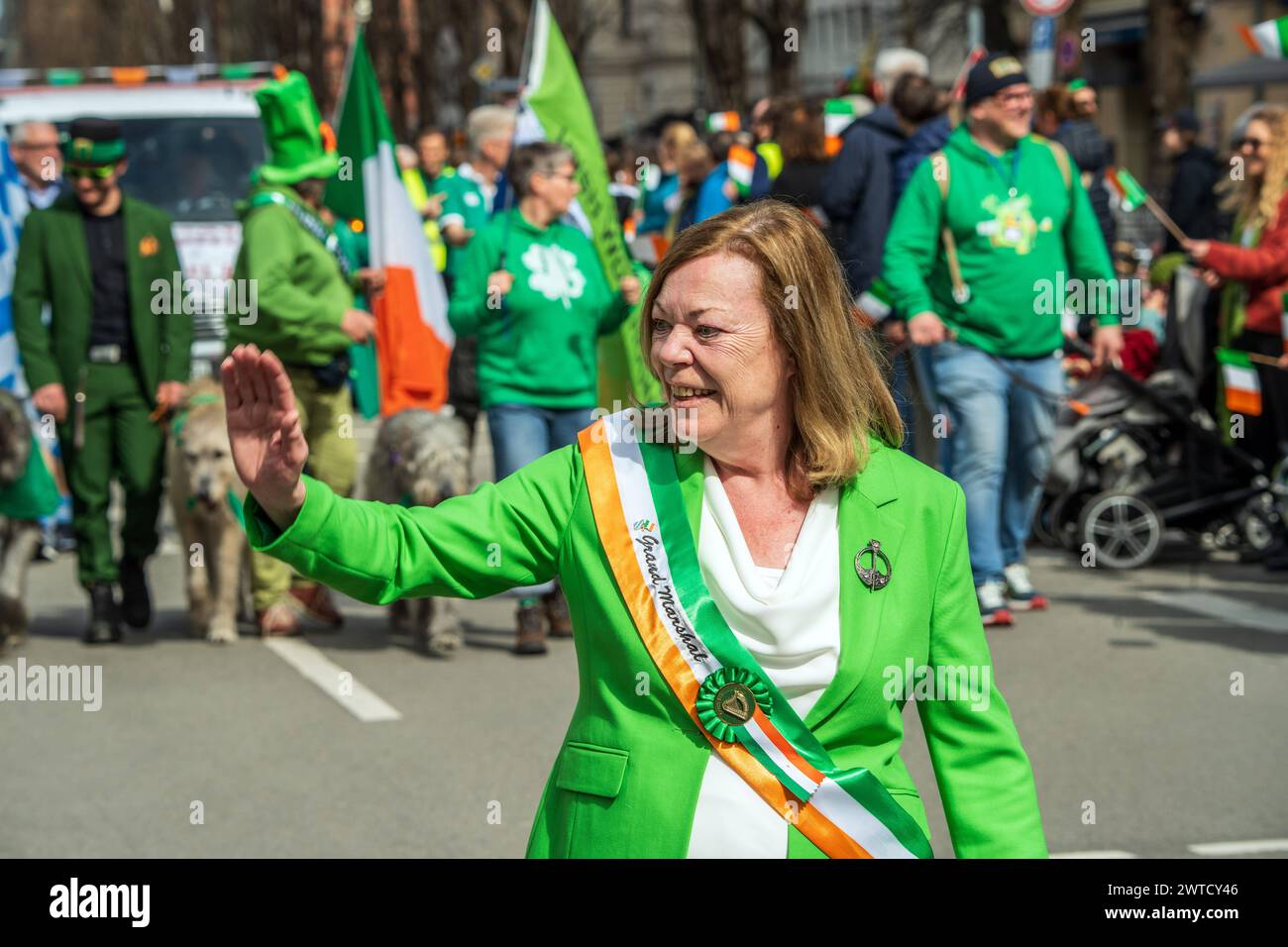 st paddys day umzug münchen 2025