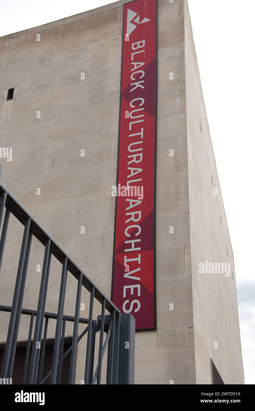 Black Cultural Archives, 1 Windrush Square, Brixton, London, UK.   Black Cultural Archives (BCA) is an archive and heritage centre in Brixton, London, Stock Photo