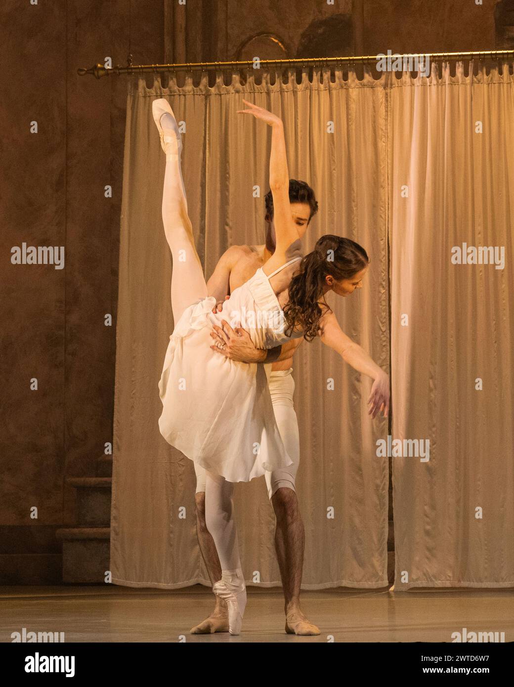 Northern Ballet Romeo and Juliet Leeds Grand Theatre 2024 Stock Photo