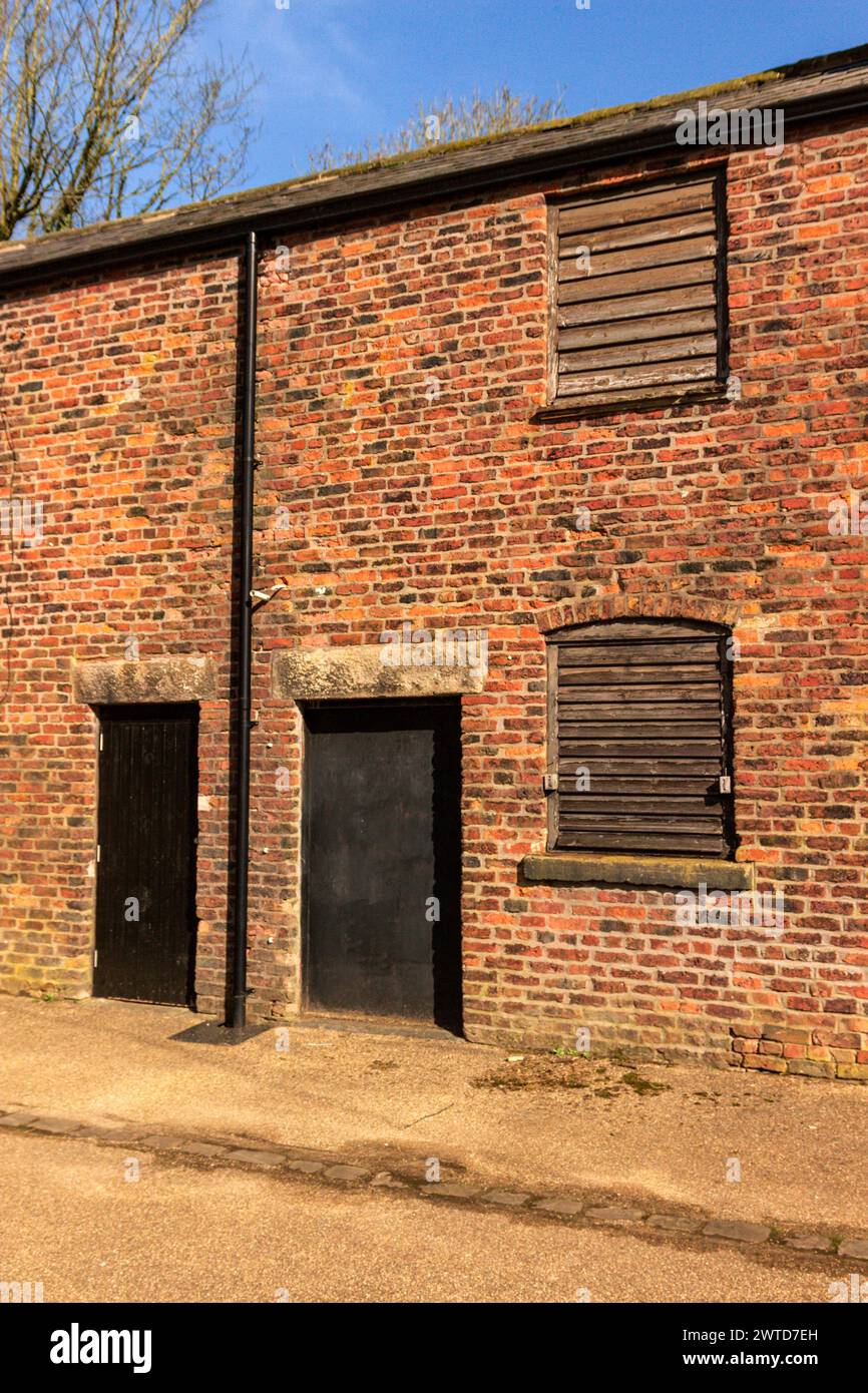 Buildings at Worden Hall, Leyland Stock Photo Alamy