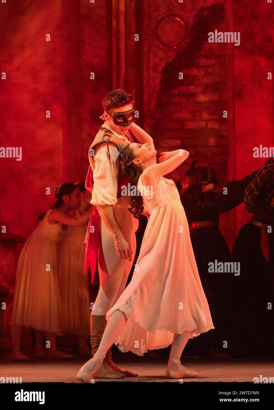 Northern Ballet Romeo and Juliet Leeds Grand Theatre 2024 Stock Photo