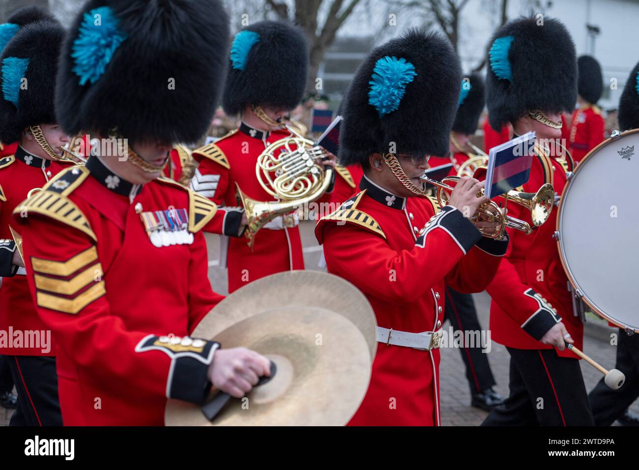 st patrick day regimental march