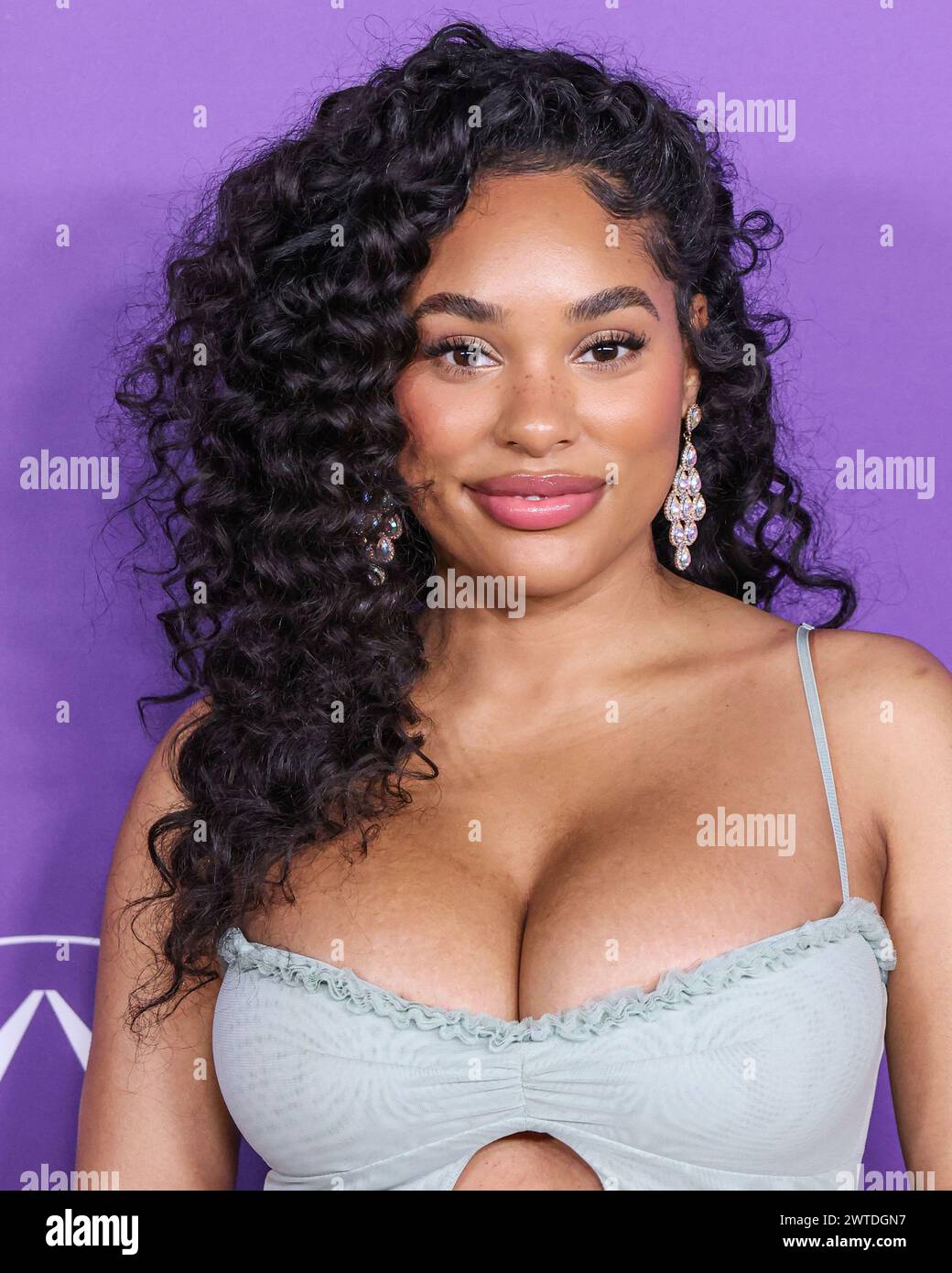 LOS ANGELES, CALIFORNIA, USA MARCH 16 Raye Boyce arrives at the 55th