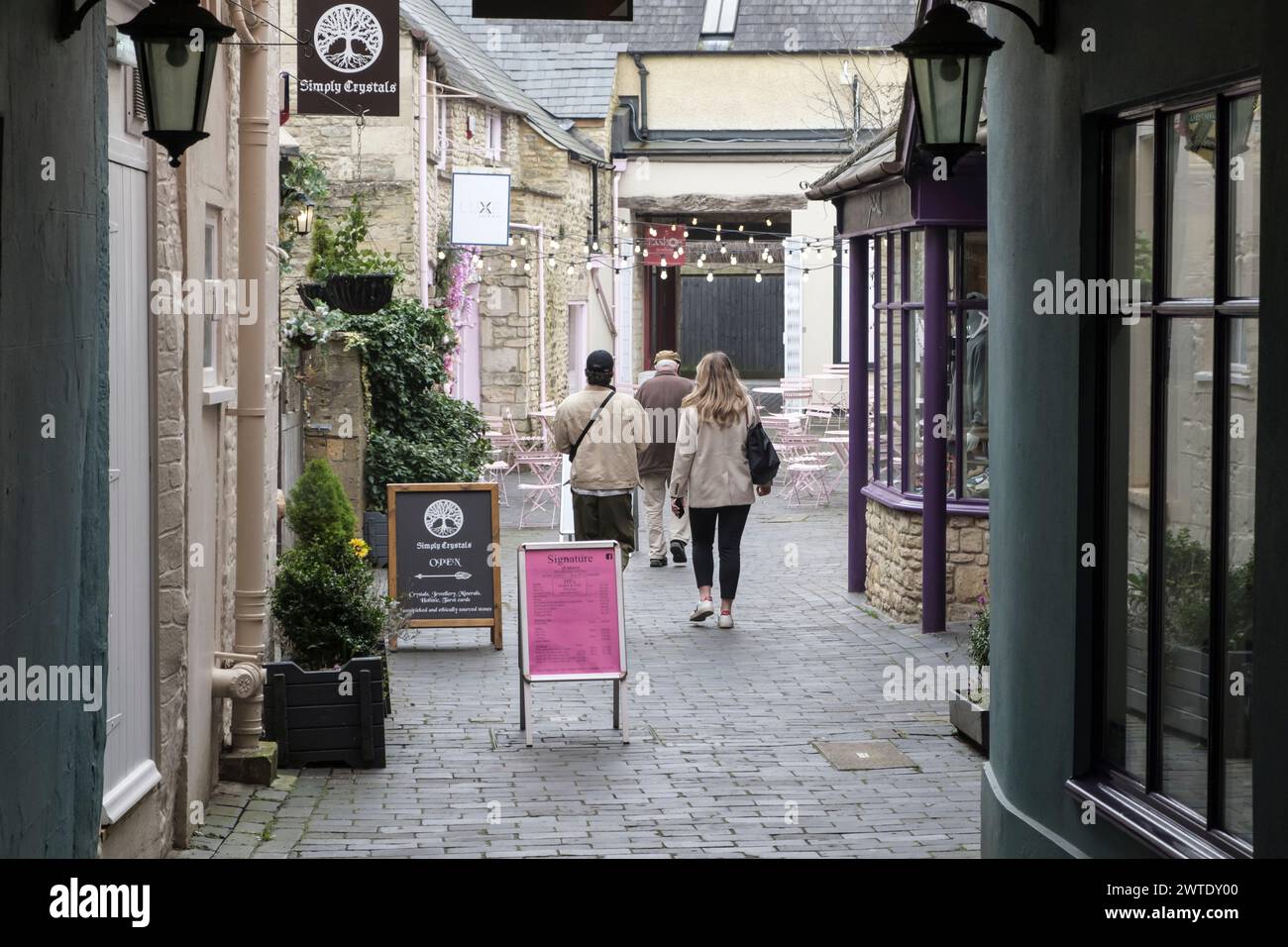 Around Cirencester a small Gloucestershire town. Stock Photo