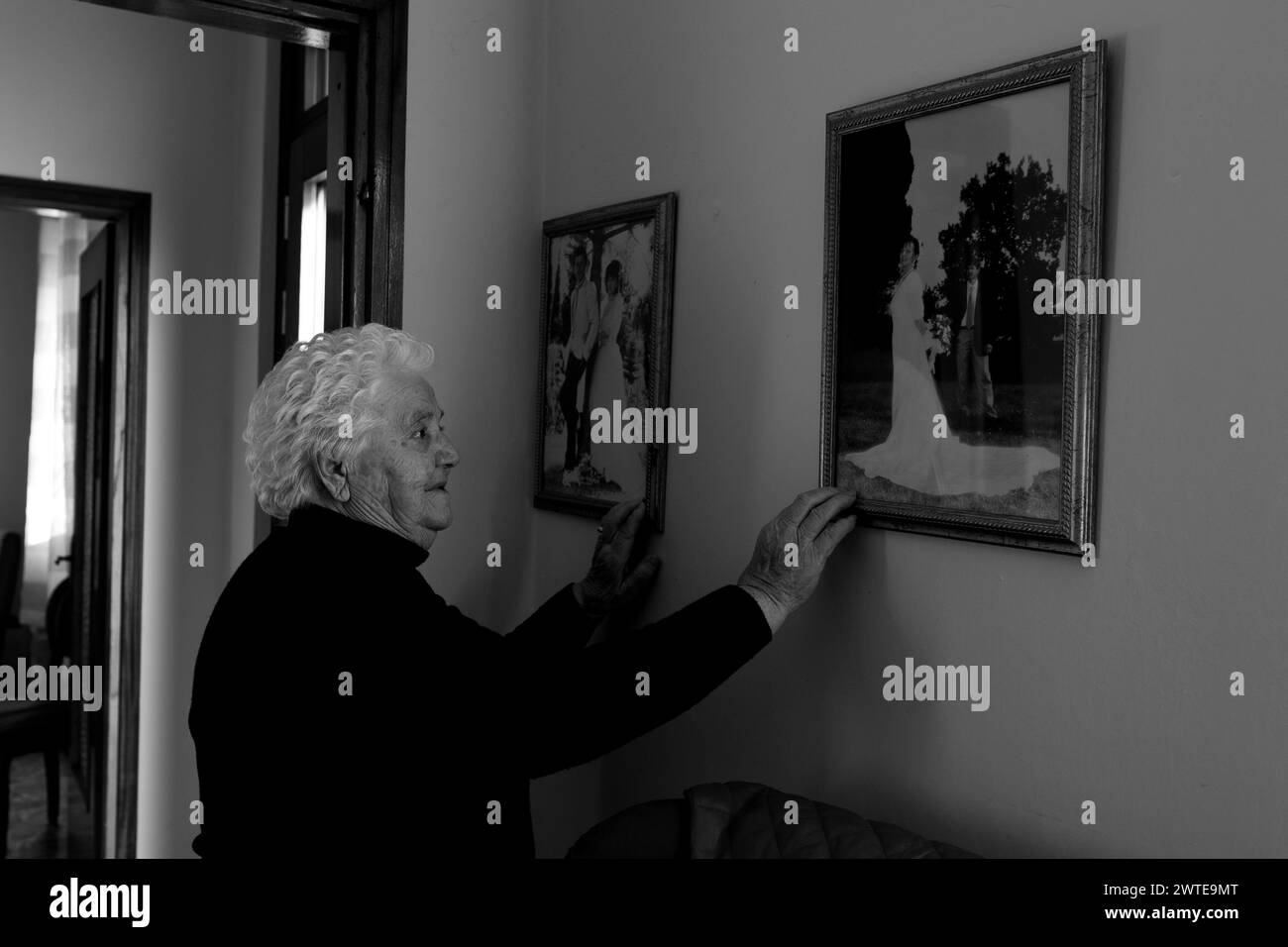 in Grandma's life Stock Photo
