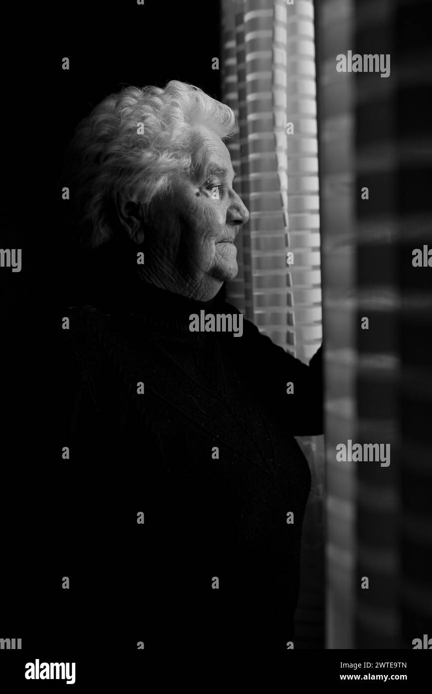 in Grandma's life Stock Photo