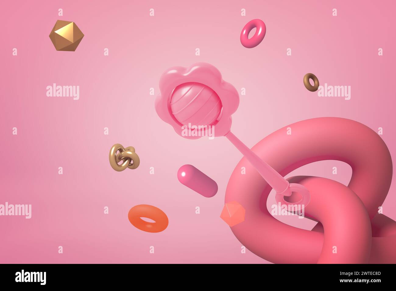 Playful candy shapes hi-res stock photography and images - Alamy