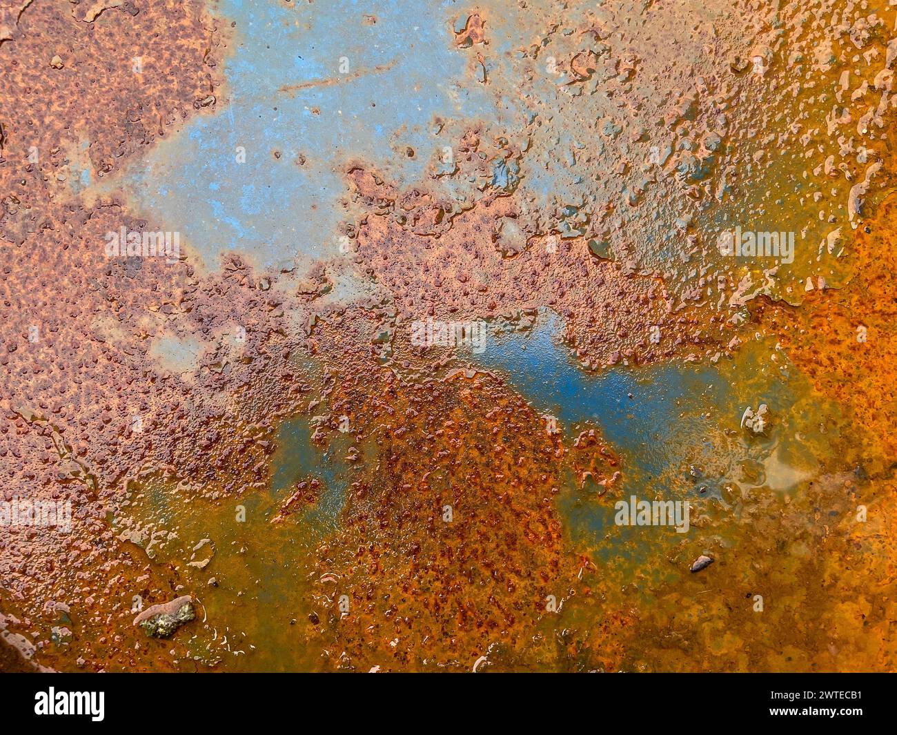 old rusty metal texture background Stock Photo