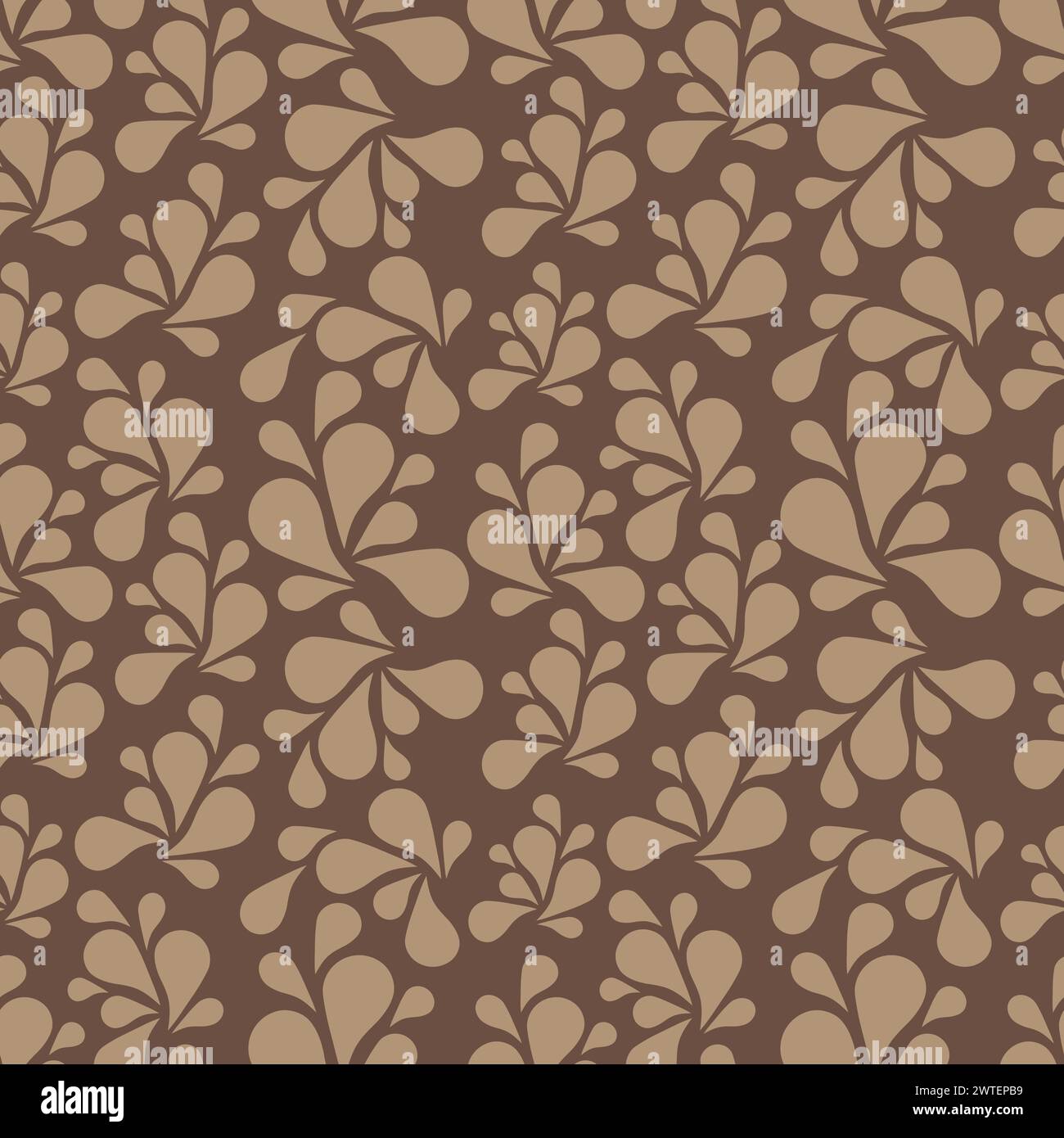 Seamless brown abstract texture Stock Vector Images - Alamy