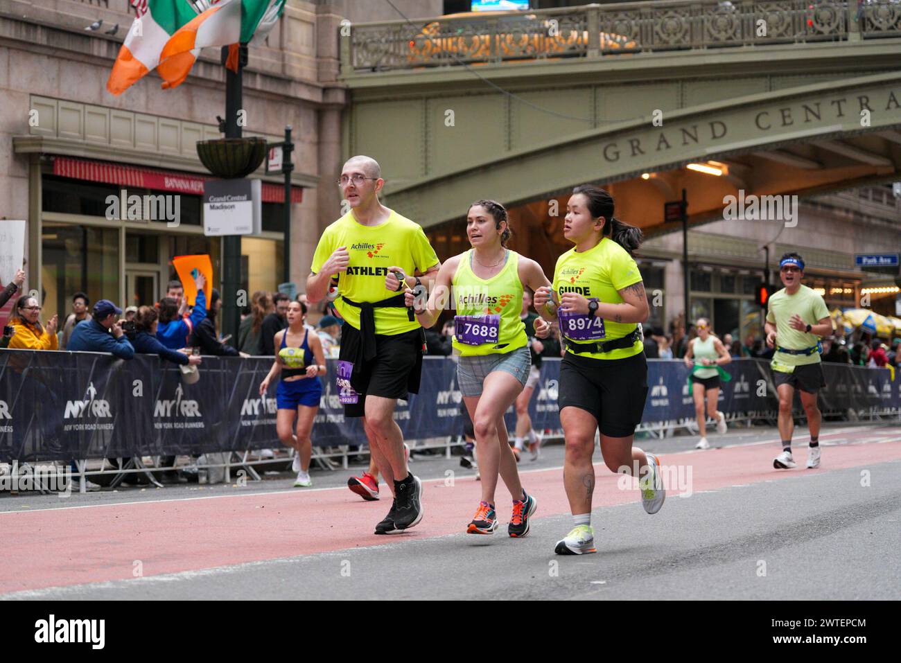 March 17, 2024, New York, New York, USA (SPO)The NYC United Airlines