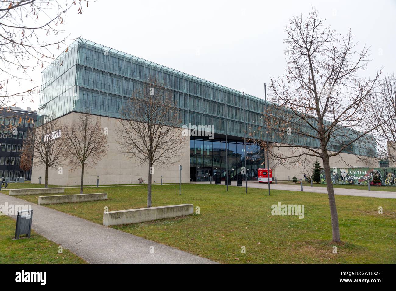 Munich, Germany DEC 23, 2021 The University of Television and Film