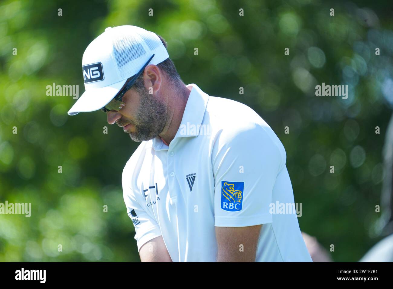Orlando, Florida, USA, March 10, 2024, Corey Conners During the 2024 Arnold Palmer Invitational at Bay Hill Club.  (Photo Credit:  Marty Jean-Louis) Stock Photo