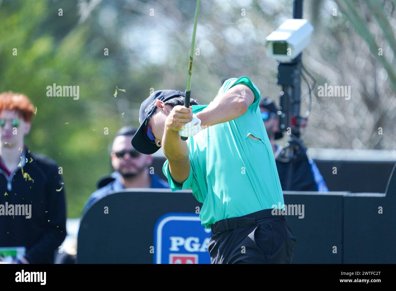 Orlando, Florida, USA, March 10, 2024, Min Woo Lee During the 2024