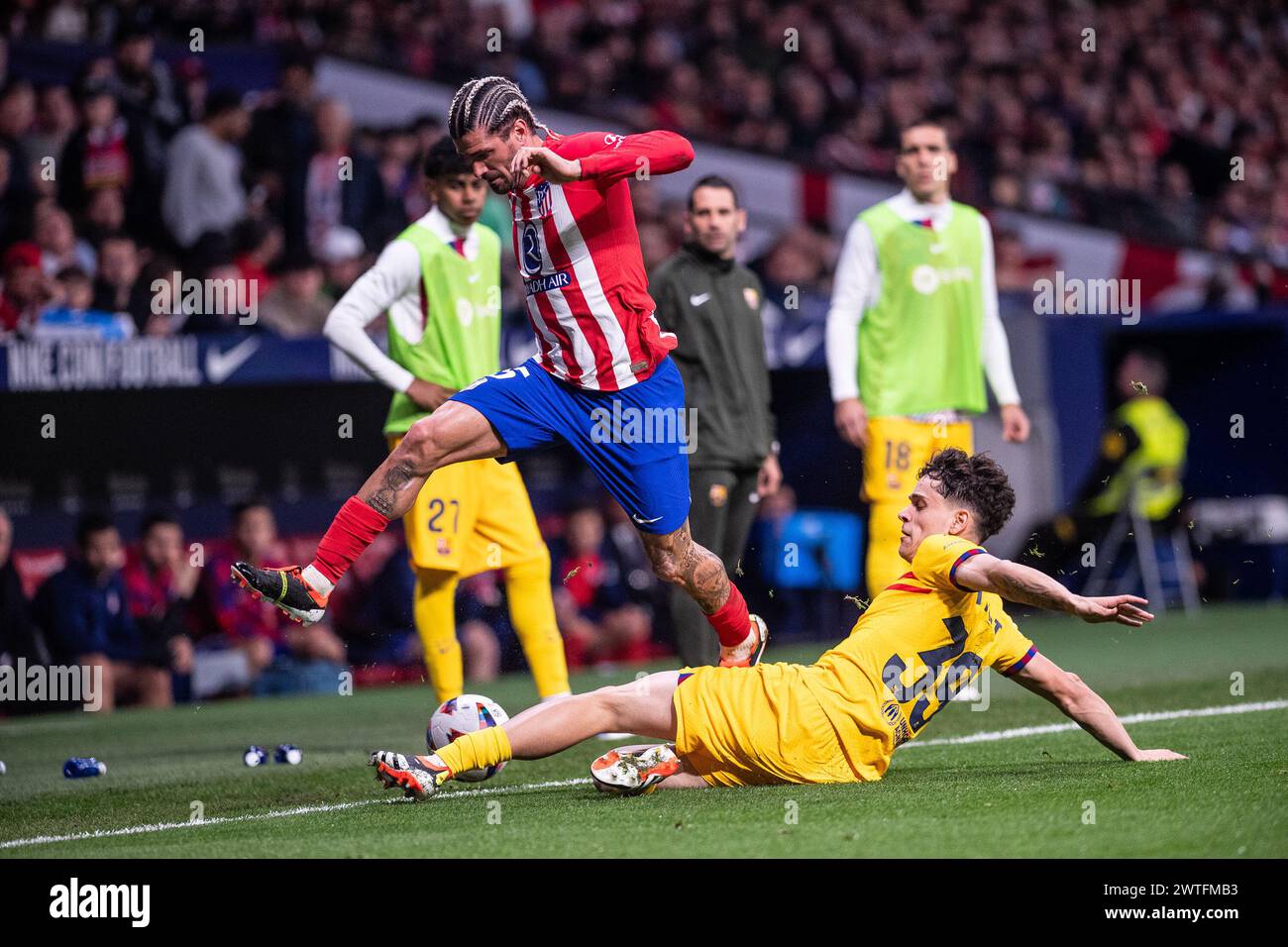 17th March 2024 Metropolitano Stadium Madrid Spain Spanish La Liga