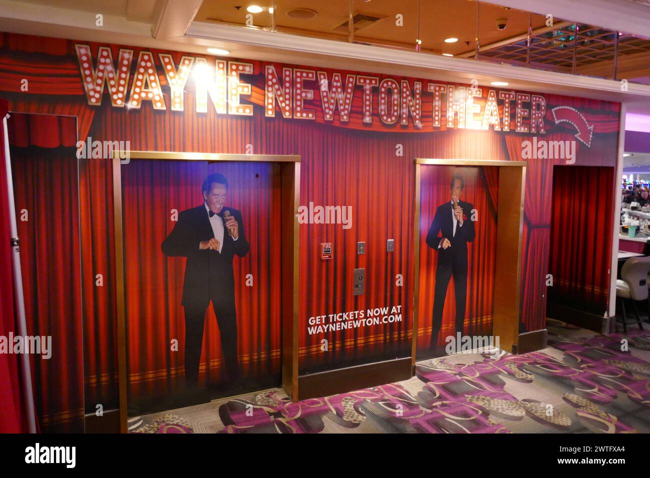 Las Vegas, Nevada, USA 8th March 2024 Wayne Newton Theater at The