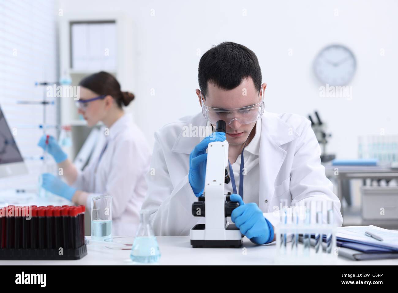 Microscope In Laboratory Medical Hi res Stock Photography And Images microscope-in-laboratory-medical-hi-res-stock-photography-and-images