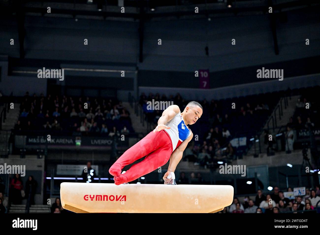 Liverpool, England, UK. 17th Mar, 2024. Joe FRASER in the Mens Pommel