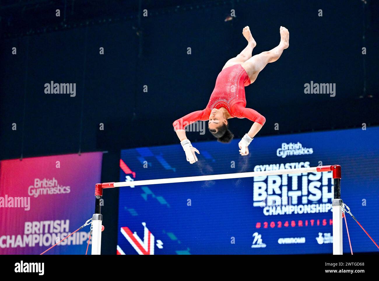 Liverpool, England, UK. 17th Mar, 2024. Ondine ACHAMPONG in the Womens