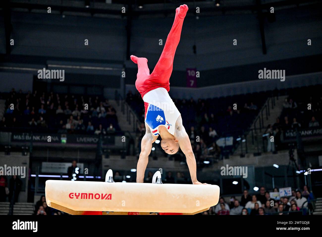 Liverpool, England, UK. 17th Mar, 2024. Joe FRASER in the Mens Pommel